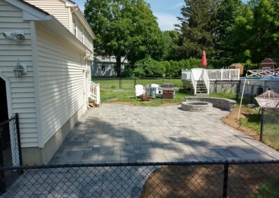 Patio Paver Installation Project in Stamford, CT